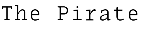 Font : MonoxSerifLight Custom Text : The Pirate Way Test your own text here Click to download or to view this font on a tshirt that can be custom printed in Bali