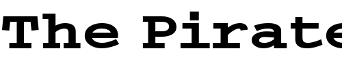 Font : MonumentExtended-Normal Custom Text : The Pirate Way Test your own text here Click to download or to view this font on a tshirt that can be custom printed in Bali