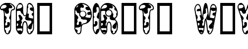Font : MooCowSW Custom Text : The Pirate Way Test your own text here Click to download or to view this font on a tshirt that can be custom printed in Bali
