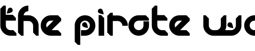 Font : Moogwai-Normal Custom Text : The Pirate Way Test your own text here Click to download or to view this font on a tshirt that can be custom printed in Bali