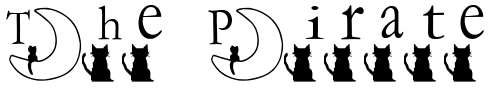 Font : Mooncat-Font Custom Text : The Pirate Way Test your own text here Click to download or to view this font on a tshirt that can be custom printed in Bali