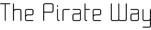 Font : Moondog-Zero Custom Text : The Pirate Way Test your own text here Click to download or to view this font on a tshirt that can be custom printed in Bali