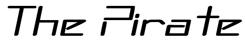 Font : MoonwalkerExtended-Oblique Custom Text : The Pirate Way Test your own text here Click to download or to view this font on a tshirt that can be custom printed in Bali