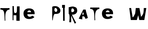 Font : Moore899-MediumA Custom Text : The Pirate Way Test your own text here Click to download or to view this font on a tshirt that can be custom printed in Bali