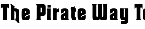 Font : Moorgate-Regular-DB Custom Text : The Pirate Way Test your own text here Click to download or to view this font on a tshirt that can be custom printed in Bali