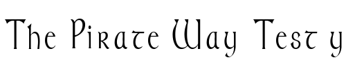Font : MoravianCondensed Custom Text : The Pirate Way Test your own text here Click to download or to view this font on a tshirt that can be custom printed in Bali
