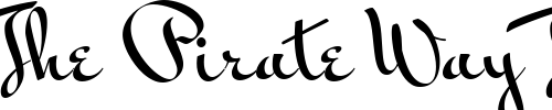 Font : Mr-Bedfort Custom Text : The Pirate Way Test your own text here Click to download or to view this font on a tshirt that can be custom printed in Bali