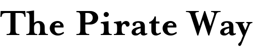 Font : MrsEavesSmartLigBold Custom Text : The Pirate Way Test your own text here Click to download or to view this font on a tshirt that can be custom printed in Bali