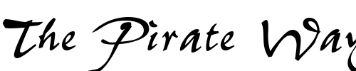 Font : Ms-Neely Custom Text : The Pirate Way Test your own text here Click to download or to view this font on a tshirt that can be custom printed in Bali
