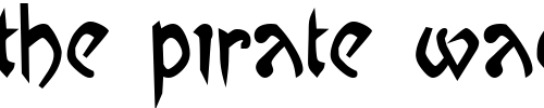Font : Mucha-UltraBold Custom Text : The Pirate Way Test your own text here Click to download or to view this font on a tshirt that can be custom printed in Bali