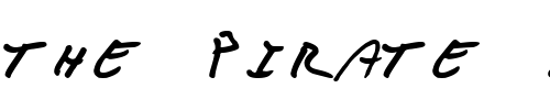 Font : Muff Custom Text : The Pirate Way Test your own text here Click to download or to view this font on a tshirt that can be custom printed in Bali