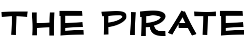 Font : Mufferaw-Xp-Bold Custom Text : The Pirate Way Test your own text here Click to download or to view this font on a tshirt that can be custom printed in Bali