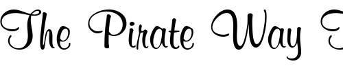 Font : MurphyDB-Normal Custom Text : The Pirate Way Test your own text here Click to download or to view this font on a tshirt that can be custom printed in Bali