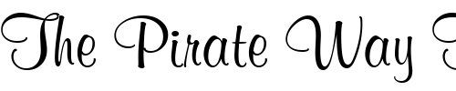 Font : MurrayHill-Bd-BT-Bold Custom Text : The Pirate Way Test your own text here Click to download or to view this font on a tshirt that can be custom printed in Bali