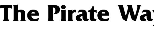 Font : Muster-SSi-Bold Custom Text : The Pirate Way Test your own text here Click to download or to view this font on a tshirt that can be custom printed in Bali