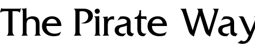 Font : MusterSSK-Regular Custom Text : The Pirate Way Test your own text here Click to download or to view this font on a tshirt that can be custom printed in Bali