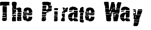 Font : MutantE Custom Text : The Pirate Way Test your own text here Click to download or to view this font on a tshirt that can be custom printed in Bali