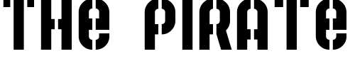 Font : Mute-Fruit Custom Text : The Pirate Way Test your own text here Click to download or to view this font on a tshirt that can be custom printed in Bali