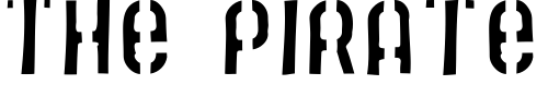 Font : Mute-Fruit-Skimpy-Krash Custom Text : The Pirate Way Test your own text here Click to download or to view this font on a tshirt that can be custom printed in Bali