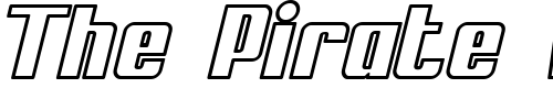 Font : My-Puma-Oblique-Outlined Custom Text : The Pirate Way Test your own text here Click to download or to view this font on a tshirt that can be custom printed in Bali