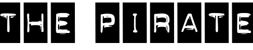 Font : MyStuffSCapsSSK Custom Text : The Pirate Way Test your own text here Click to download or to view this font on a tshirt that can be custom printed in Bali
