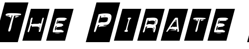 Font : MyStuffSCapsSSK-Italic Custom Text : The Pirate Way Test your own text here Click to download or to view this font on a tshirt that can be custom printed in Bali