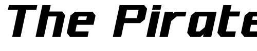 Font : MyraloSSK-BoldItalic Custom Text : The Pirate Way Test your own text here Click to download or to view this font on a tshirt that can be custom printed in Bali