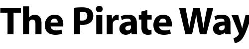 Font : Myriad-Headline Custom Text : The Pirate Way Test your own text here Click to download or to view this font on a tshirt that can be custom printed in Bali