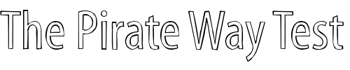 Font : Myriad-Sketch Custom Text : The Pirate Way Test your own text here Click to download or to view this font on a tshirt that can be custom printed in Bali