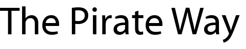 Font : MyriadRegular Custom Text : The Pirate Way Test your own text here Click to download or to view this font on a tshirt that can be custom printed in Bali