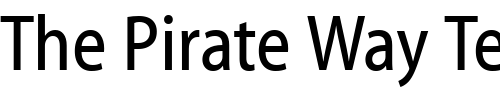 Font : MyriadWebPro-Condensed Custom Text : The Pirate Way Test your own text here Click to download or to view this font on a tshirt that can be custom printed in Bali