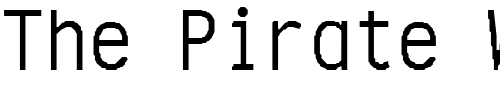 Font : Myriade Custom Text : The Pirate Way Test your own text here Click to download or to view this font on a tshirt that can be custom printed in Bali
