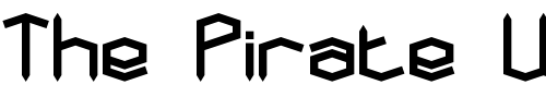 Font : Mysterons-BRK Custom Text : The Pirate Way Test your own text here Click to download or to view this font on a tshirt that can be custom printed in Bali
