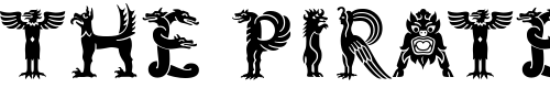 Font : Mythos Custom Text : The Pirate Way Test your own text here Click to download or to view this font on a tshirt that can be custom printed in Bali