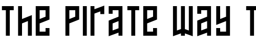 Font : NAFTAlene Custom Text : The Pirate Way Test your own text here Click to download or to view this font on a tshirt that can be custom printed in Bali