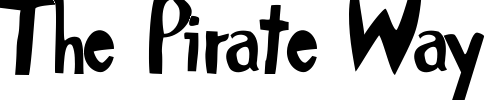 Font : Nacht-Regular Custom Text : The Pirate Way Test your own text here Click to download or to view this font on a tshirt that can be custom printed in Bali