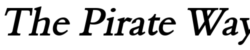 Font : Nadine-2-Wide-BoldItalic Custom Text : The Pirate Way Test your own text here Click to download or to view this font on a tshirt that can be custom printed in Bali