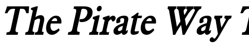 Font : Nadine-Condensed-BoldItalic Custom Text : The Pirate Way Test your own text here Click to download or to view this font on a tshirt that can be custom printed in Bali