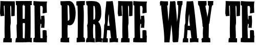 Font : NakedLunch Custom Text : The Pirate Way Test your own text here Click to download or to view this font on a tshirt that can be custom printed in Bali