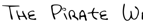 Font : NancysHand-Regular Custom Text : The Pirate Way Test your own text here Click to download or to view this font on a tshirt that can be custom printed in Bali