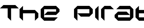 Font : Nano-low Custom Text : The Pirate Way Test your own text here Click to download or to view this font on a tshirt that can be custom printed in Bali
