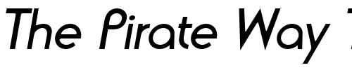 Font : NaomiBecker-Italic Custom Text : The Pirate Way Test your own text here Click to download or to view this font on a tshirt that can be custom printed in Bali