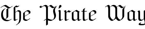 Font : NeuAltisch-Plain Custom Text : The Pirate Way Test your own text here Click to download or to view this font on a tshirt that can be custom printed in Bali