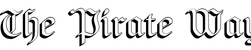 Font : NeuAltischShadLeft Custom Text : The Pirate Way Test your own text here Click to download or to view this font on a tshirt that can be custom printed in Bali