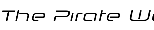 Font : Neuropol-Nova-Xp-Italic Custom Text : The Pirate Way Test your own text here Click to download or to view this font on a tshirt that can be custom printed in Bali