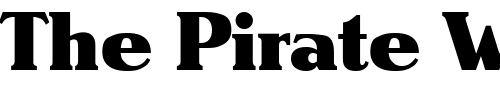 Font : Nevada-Heavy Custom Text : The Pirate Way Test your own text here Click to download or to view this font on a tshirt that can be custom printed in Bali