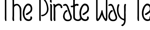 Font : NevinsAvant Custom Text : The Pirate Way Test your own text here Click to download or to view this font on a tshirt that can be custom printed in Bali