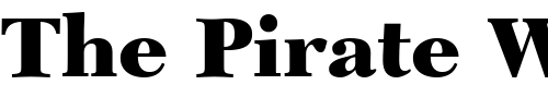 Font : New-Caledonia-LT-Black Custom Text : The Pirate Way Test your own text here Click to download or to view this font on a tshirt that can be custom printed in Bali