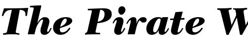 Font : New-Caledonia-LT-Black-Italic Custom Text : The Pirate Way Test your own text here Click to download or to view this font on a tshirt that can be custom printed in Bali