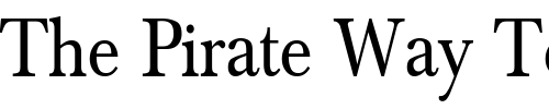Font : NewBaskervill-4 Custom Text : The Pirate Way Test your own text here Click to download or to view this font on a tshirt that can be custom printed in Bali